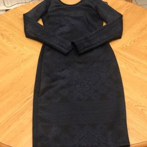 Scoop Back Bodycon Dress